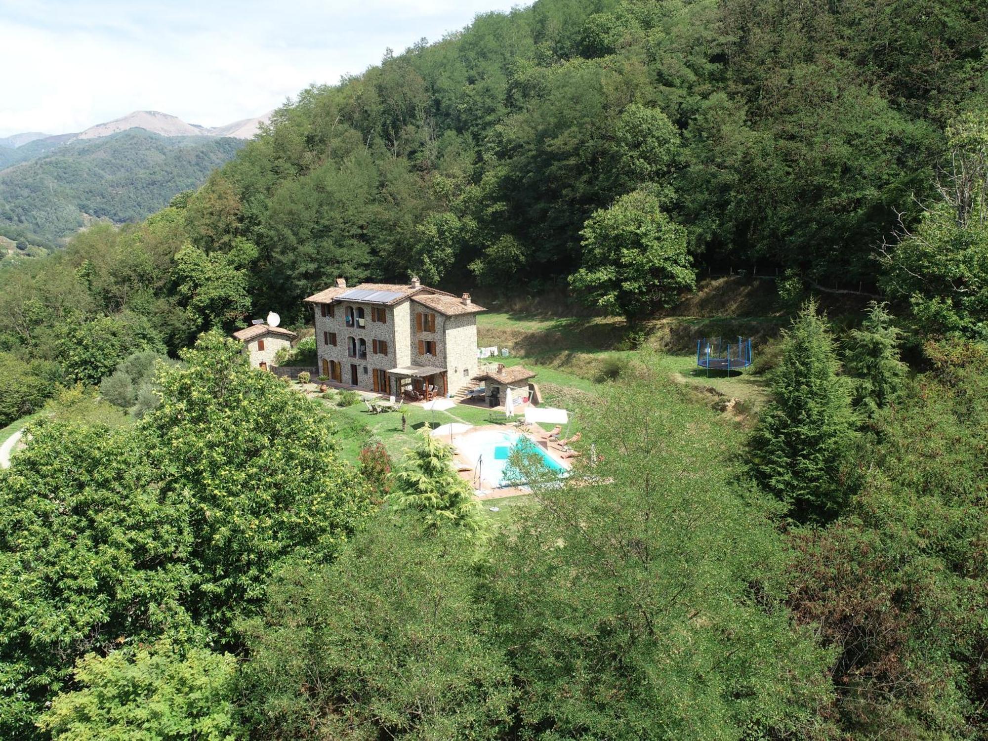 Casa Bachella Villa Bagni di Lucca Exterior foto